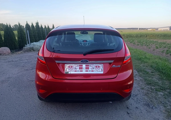 Ford Fiesta cena 18990 przebieg: 125200, rok produkcji 2009 z Sulechów małe 211